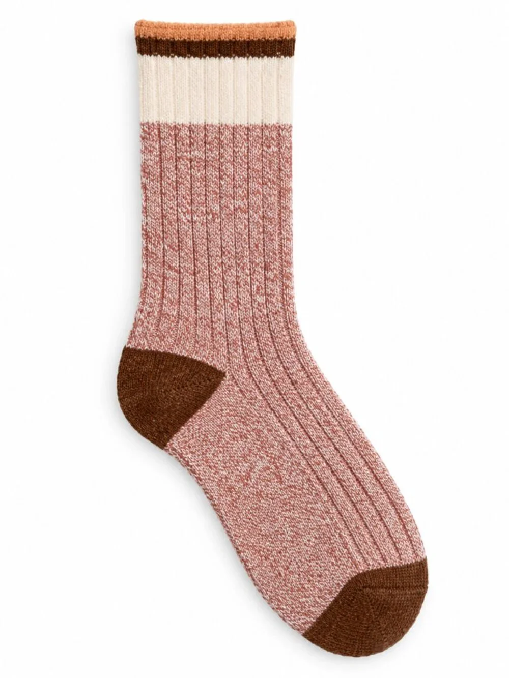 AERIE Marled Pink Crew Socks - NWT